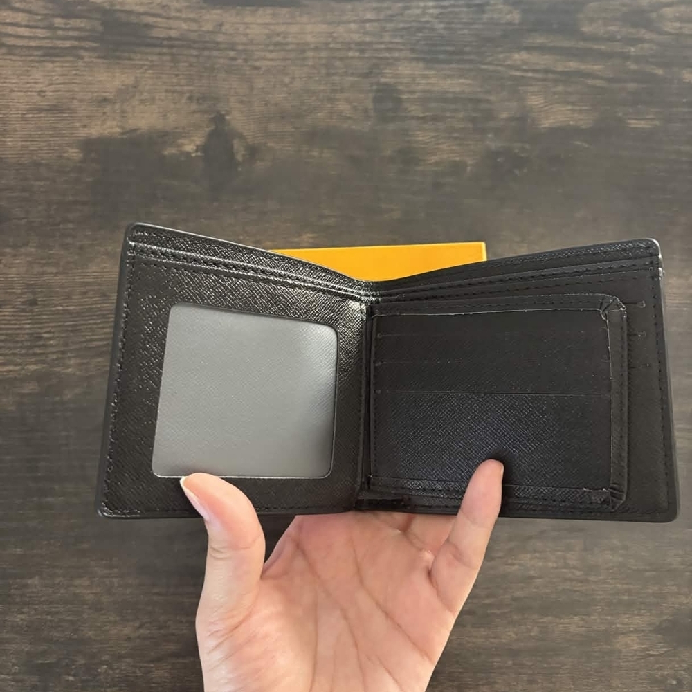 Louis Vuitton Black Embossed Monogram Money Clip - Picture 3 of 5